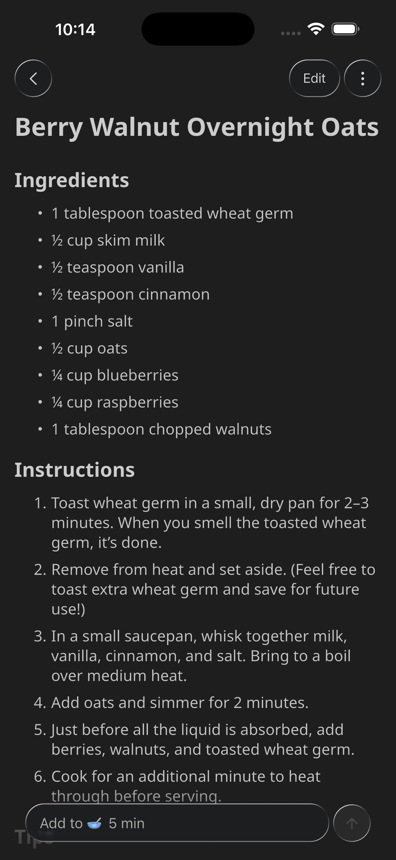 Memory Lake app screenshot two