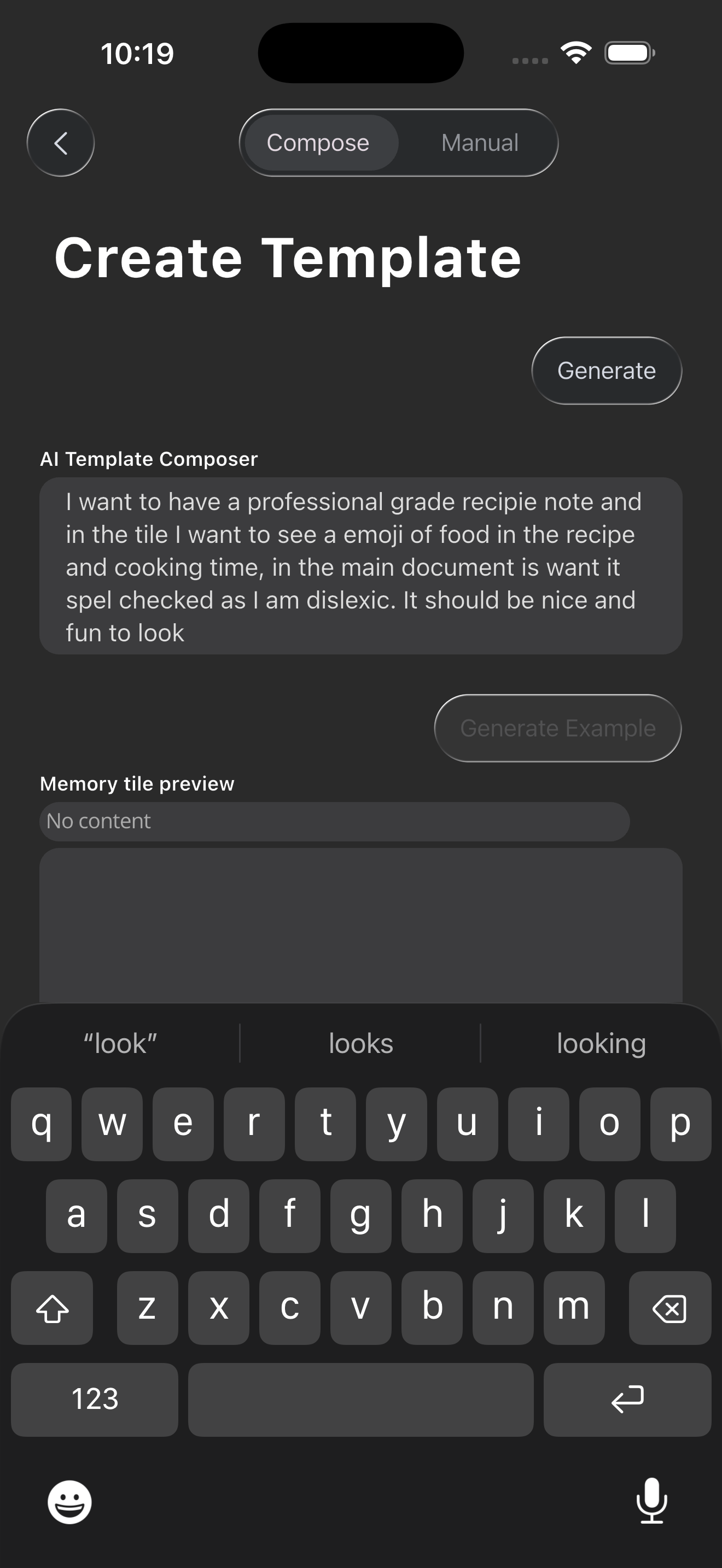 Memory Lake app screenshot three